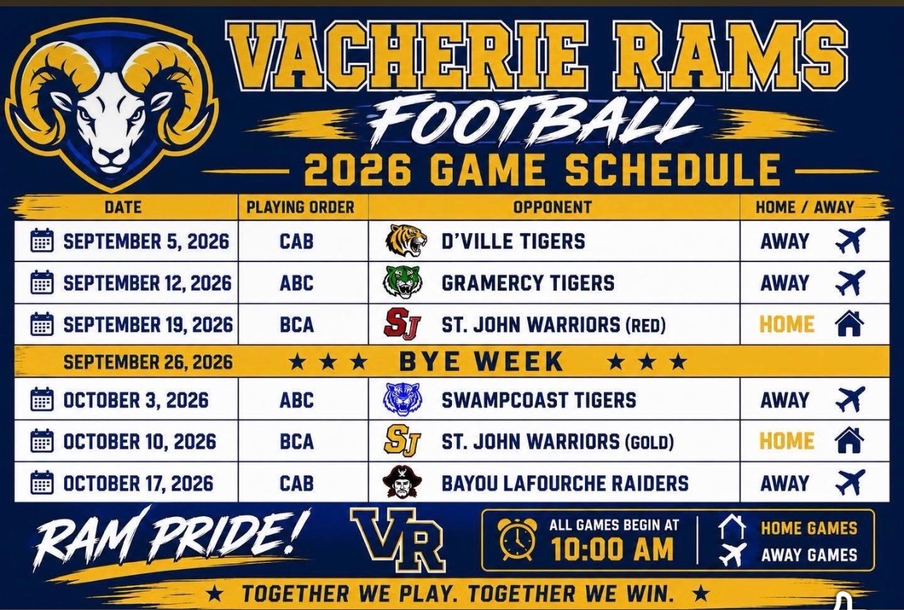 Tariq Season Game Schedule